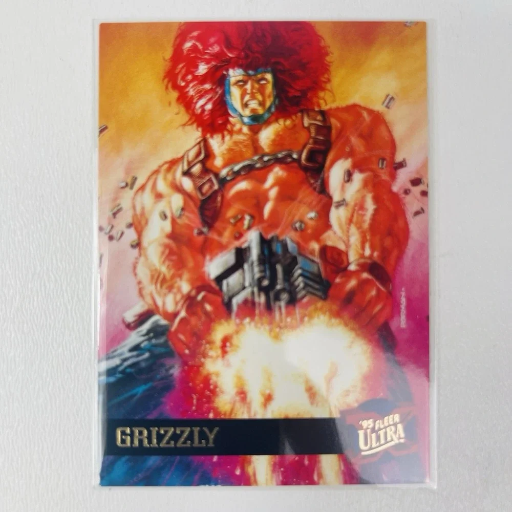 1995 Fleer Ultra Marvel X Men Grizzly Theodore #22 Dave Dorman Art